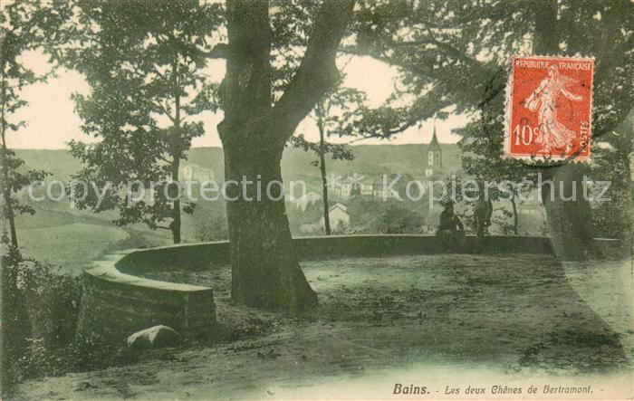 Bains-les-Bains Les deux chênes de Bertramont
