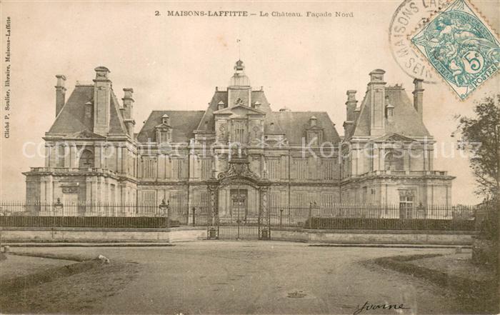Maisons-Laffitte Facade nord du Chateau Schloss