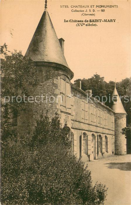 Saint-Mary Chateau XVe siècle