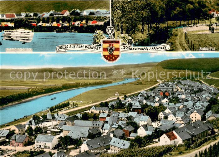 Kluesserath Panorama Weinort an der Mosel Campingplatz Salmtal