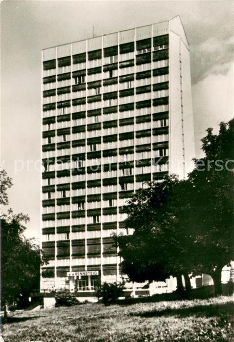 Oberhof Thueringen FDGB Erholungsheim Rennsteig