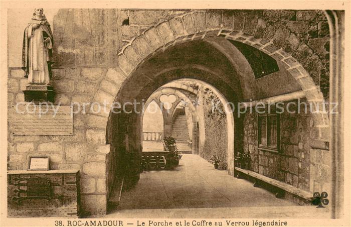 Rocamadour Le Porche et le Coffre au Verrou legendaire