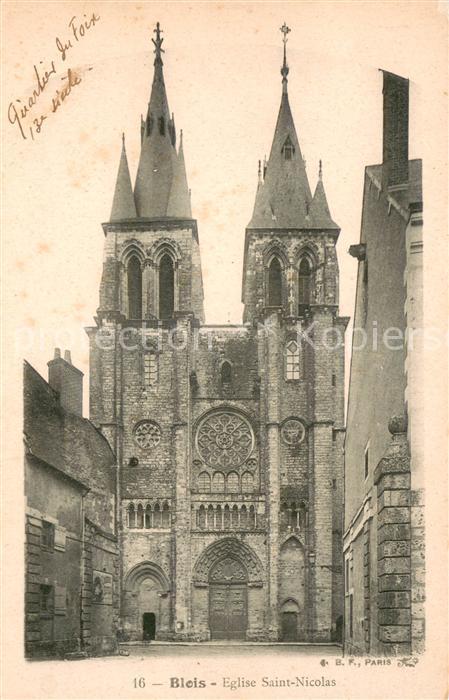 Blois 41 Eglise Saint Nicolas