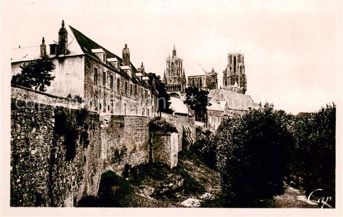 Laon Aisne Les remparts et la Promenade du Nord