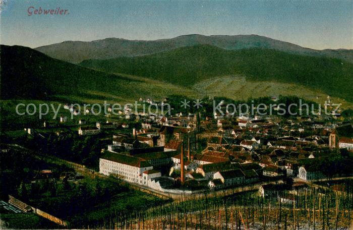 Gebweiler Elsass Panorama