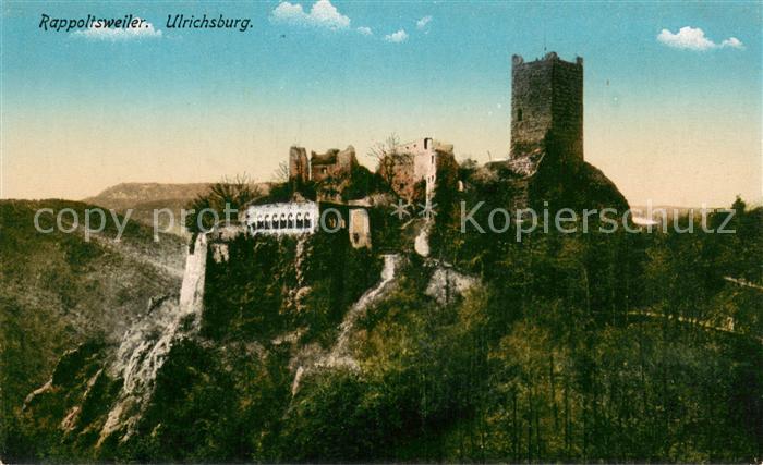Rappoltsweiler Haut Rhin Elsass Ulrichsburg