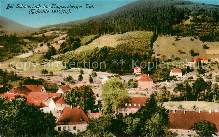 Schnierlach Gefechte 1914-15 im Kaysersberger Tal