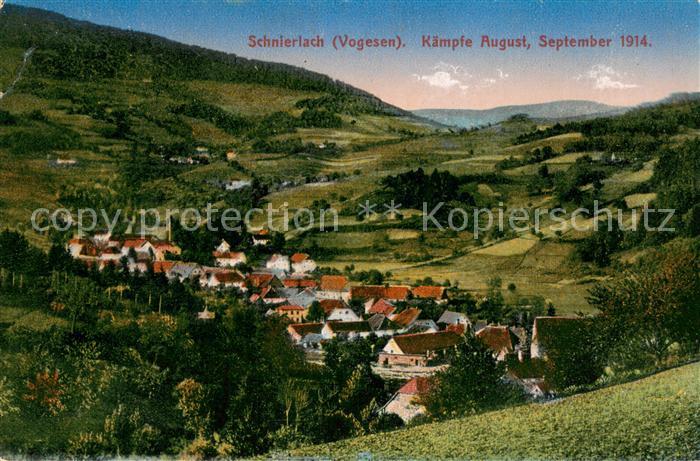 Schnierlach Panorama Kaempfe im Aug und Sept 1914