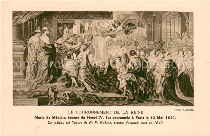 Sainte-Reine Chambery Marie de Medicis epouse de Henri IV fut couronnee a Paris