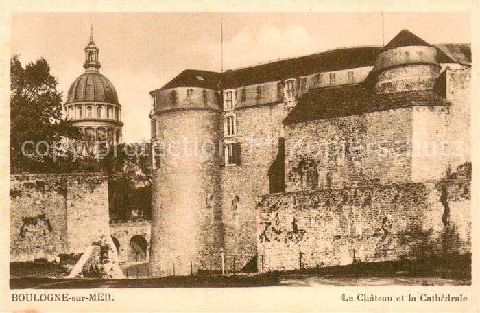 Boulogne-sur-Mer 62 Le Chateau et la Cathedrale