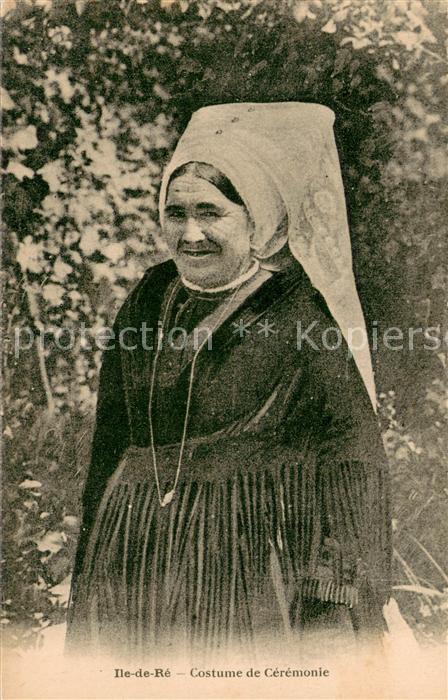 Ile-de-Re Costume de Ceremonie