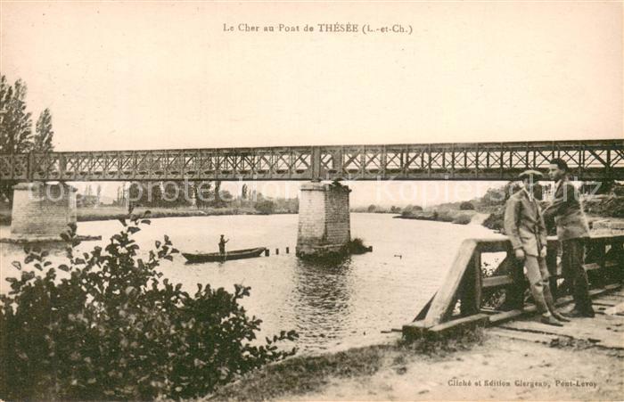 Thesee Le Cher au Pont de Thesee