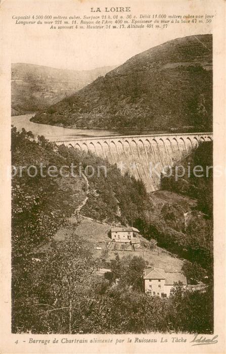 Chartrain Barrage de Barrage de Chartrain alimente par le Ruisseau