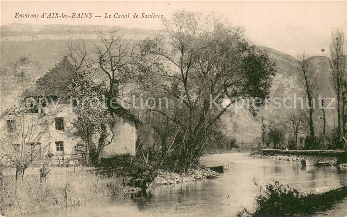 Aix-les-Bains Le Canal de Savieres