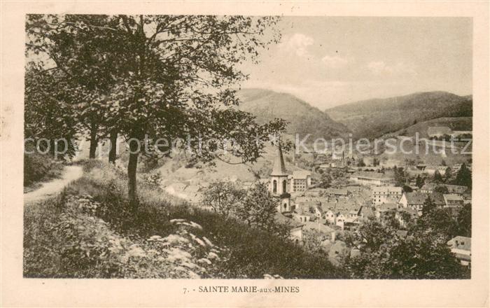 Sainte-Marie-aux-Mines Haut Rhin Panorama