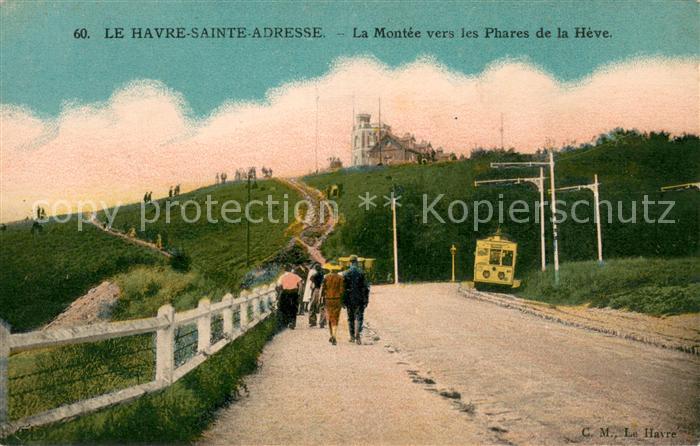 Sainte-Adresse La Montee vers les Phares de la Heve