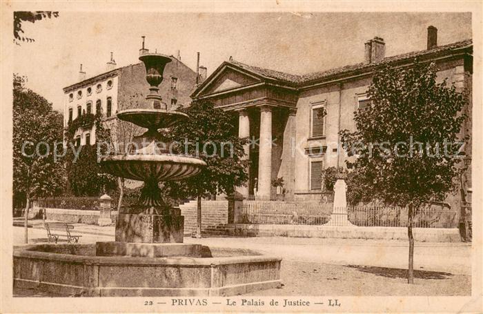 Privas Le Palais de Justice