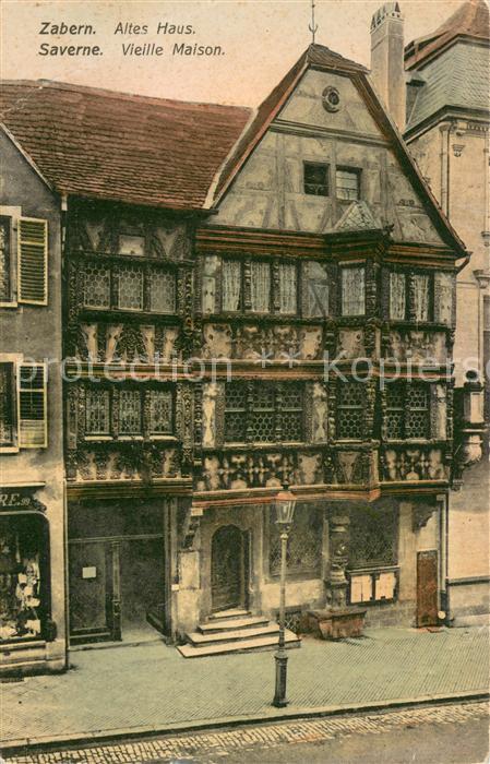 Zabern Saverne Altes Haus