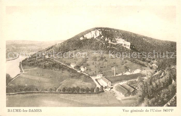 Baume-les-Dames Vue generale de l’Usine Ropp