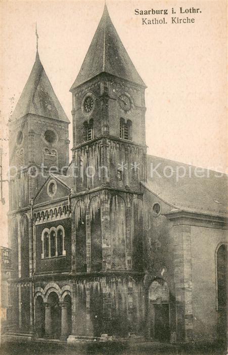 Saarburg Lothringen Sarrebourg 57 Kath Kirche