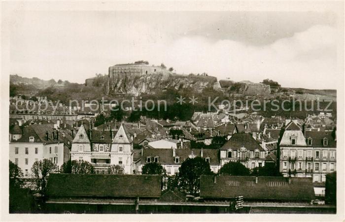 Belfort Alsace Vue generale depuis le Lycee