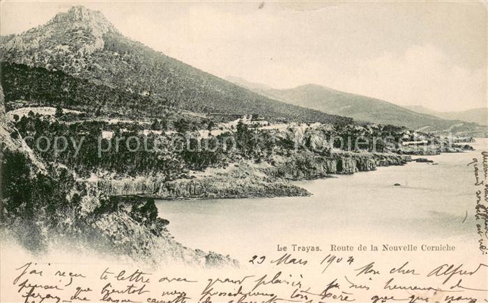Le Trayas  83 Var Route de la Nouvelle Corniche