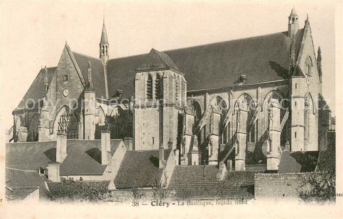 Clery-Saint-Andre 45 Loiret La Basilique facade nord