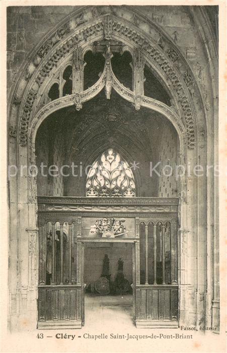 Clery Dijon Chapelle Saint Jacques de Pont Briant