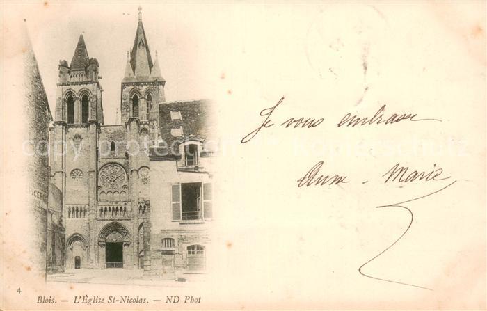 Blois 41 Eglise St Nicolas