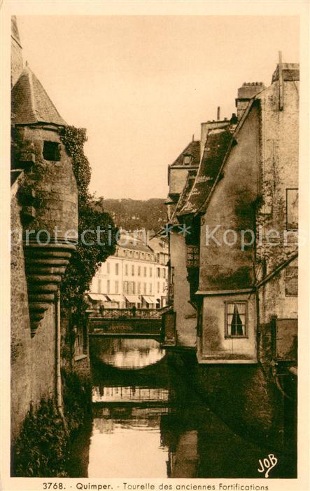 Quimper Tourelle des anciennes Fortifications