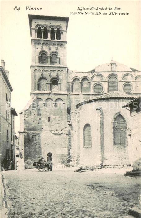 Vienne Isere Eglise Saint Andre le Bas