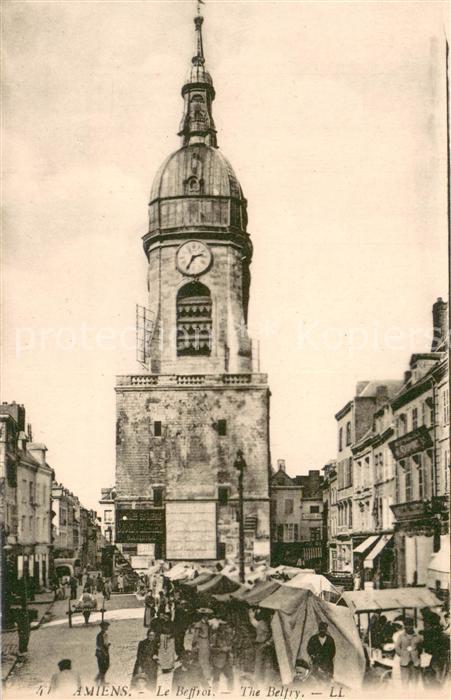 Amiens 80 Le Beffroi