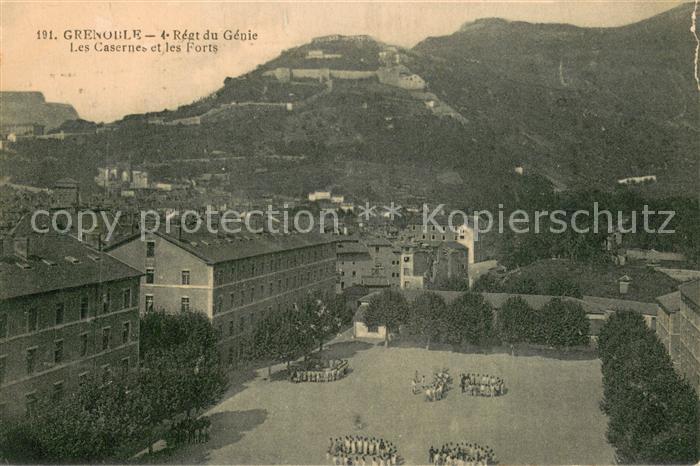 Grenoble Les Casernes et les Forts Regt du Genie