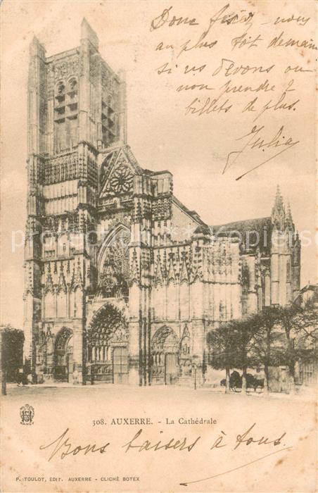Auxerre La Cathedrale