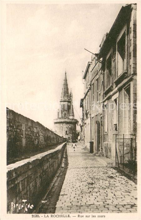 La Rochelle Charente-Maritime Rue sur les murs