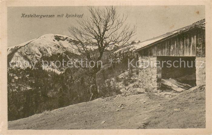 Mittlach Kastelbergwasen mit Rainkopf