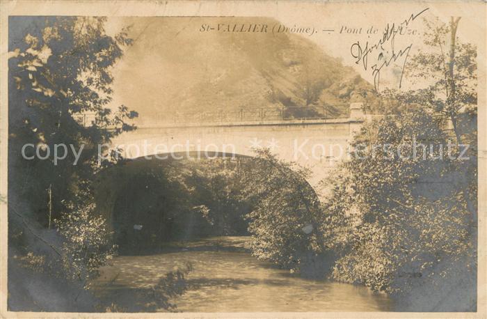 Saint-Vallier Drome Pont de Saint Uze