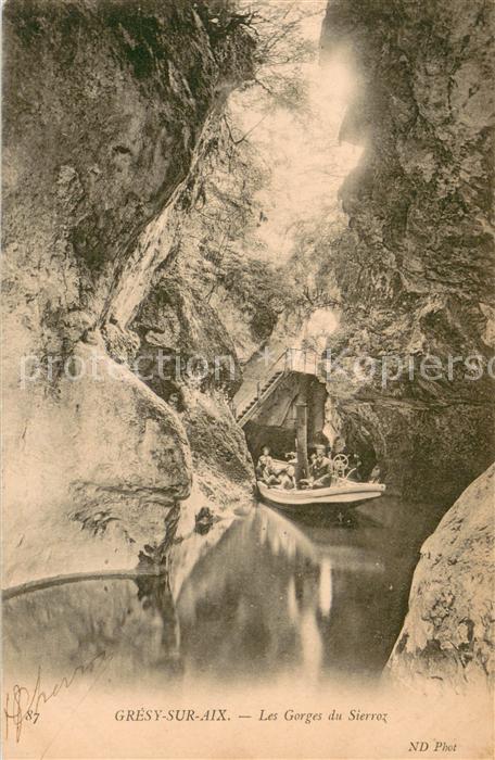 Gresy-sur-Aix Les Gorges du Sierroz