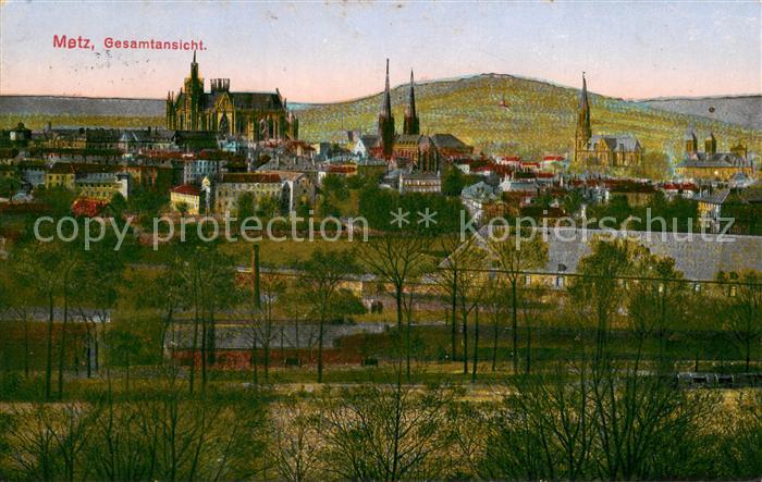 Metz  57 Moselle Gesamtansicht