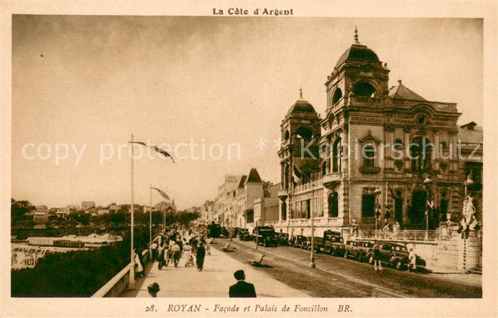 Royan 17 Facade et Palais de Foncillon