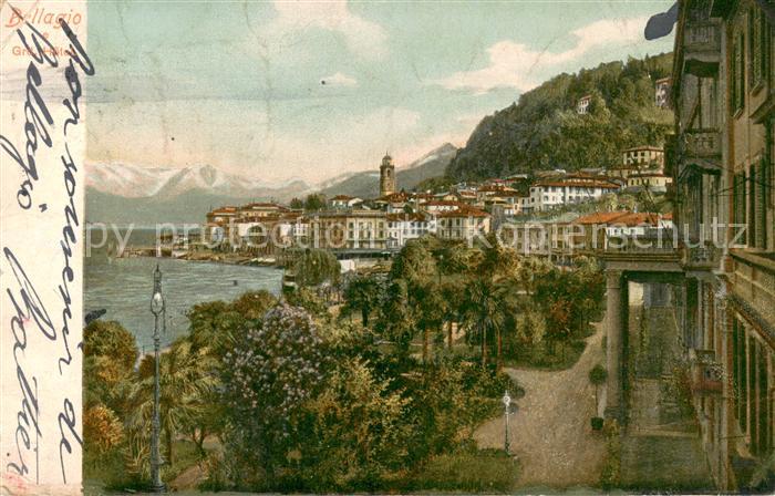 Bellagio Lago di Como Teilansicht