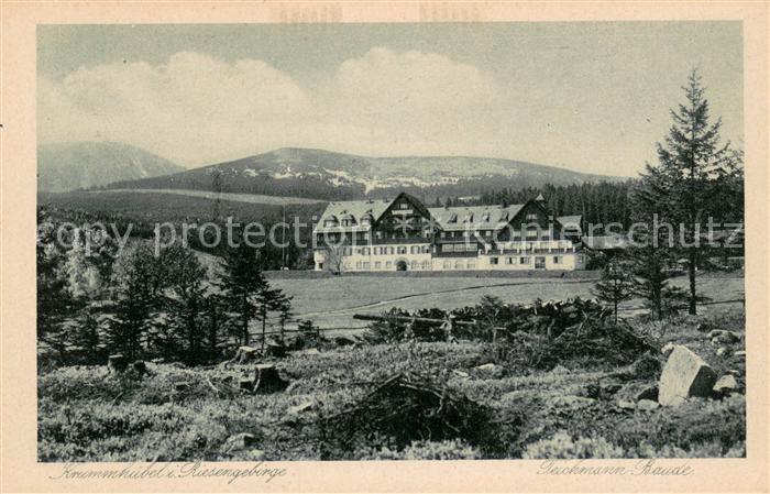 Krummhuebel Riesengebirge Teichmann Baude