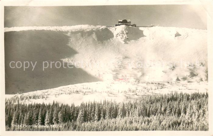 Riesengebirge Krkonose Karkonosze Prinz Heinrich Baude