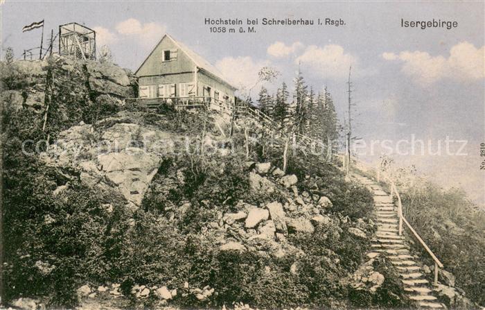 Schreiberhau Niederschlesien Hochstein im Riesengebirge