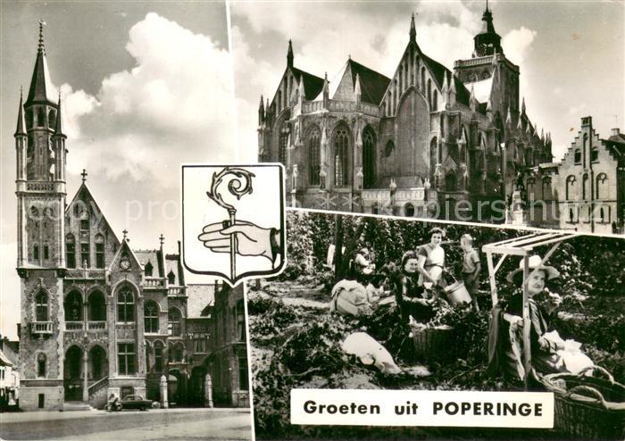 Poperinge Poperinghe Kathedrale Weinlese