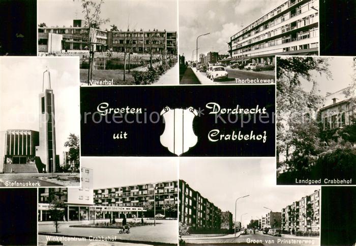 Dordrecht Vijverhof Thorbeckeweg Stefanuskerk Landgoed Crabbehof Winkelcentrum C