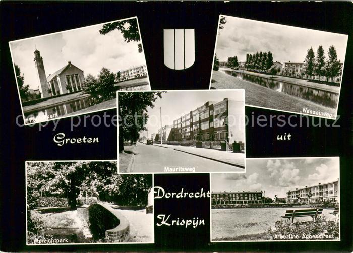 Dordrecht Paulskerk Nassauweg Mauritsweg Weizichtpark Albertine Agnesstraat