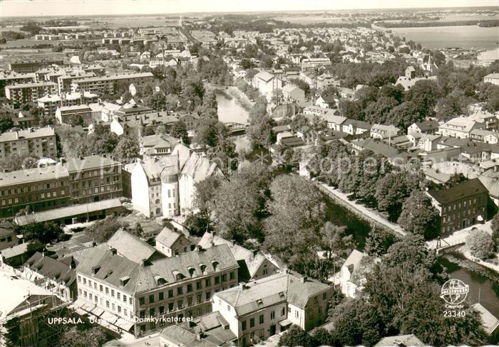 Uppsala Domkyrkotornet Fliegeraufnahme