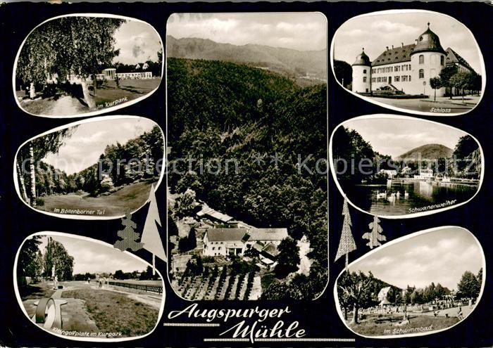 Bergzabern Bad Gasthof Augspurger Muehle Kurpark Boettenborner Tal Minigolfplatz