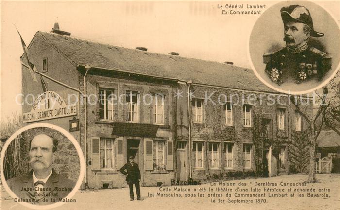 Bazeilles-Lamoncelle La Maison des 'Dernieres Cartouches  Portraits General Lamb